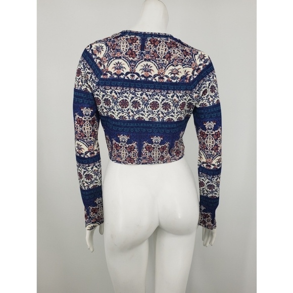 Show Me Your Mumu Floral Print Crop Top - Picture 4 of 5